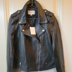 Claudie Pierlot  NWT 100% Lambskin Moto Jacket